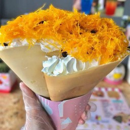 วิฟครีมฝอยทองลูกเกด