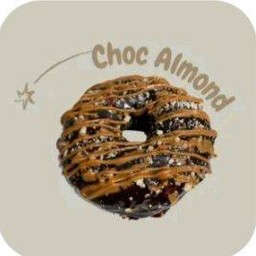Chocolate Almond Donut