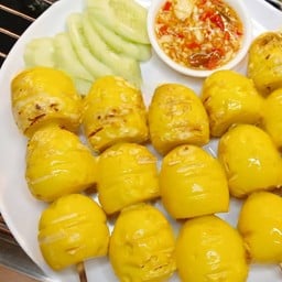 ร้าน 7 ลูกชิ้นปิ้งสิงห์บุรี ( รพ. สปร เขาเขียว )