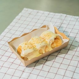 ขนมปังปิ้งเนยสด ครีมนมฮอกไกโด