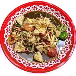 ตำปูปลาร้า หมูยอ