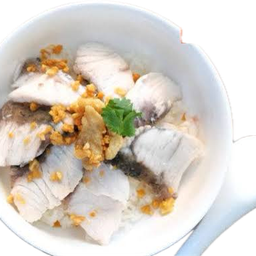 ข้าวต้มแห้งปลากระพง