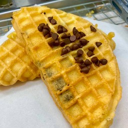 วาฟเฟิลไส้ช็อคโกแลต