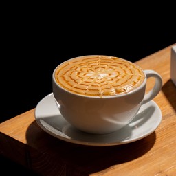 คาราเมลมัคคิอาโต้ร้อน