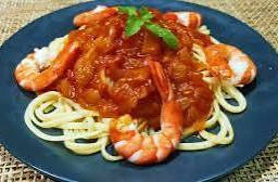 ผัดชอสกุ้งสับ