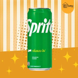 สไปรท์ กลิ่นเลมอน-ไลม์ (กระป๋อง325ml.)