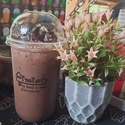 โกโก้เย็นใส่โอริโอ้