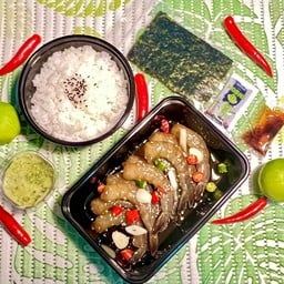 แซลม่อนดอง ปูไข่ดอง กุ้งดอง พระราม9