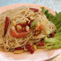 ตำเส้นหมี่