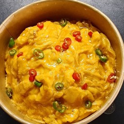 ข้าวไข่ข้น (ไข่2ฟอง)