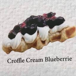 Croffle cream Blueberry