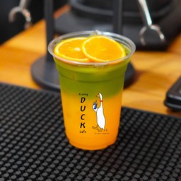 มัทฉะน้ำส้ม