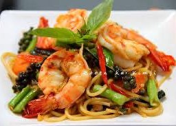 ผัดขี้เมากุ้ง