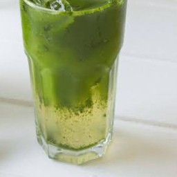 ชาเขียวมัทฉะน้ำผึ้งมะนาว