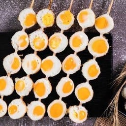 ชุดไข่นกกระทาเสียบไม้ 3 ไม้