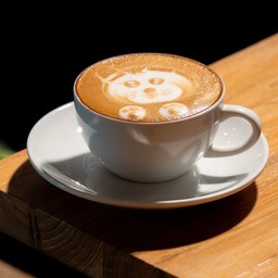 คาปูชิโน่ร้อน