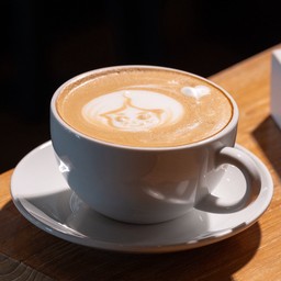 ลาเต้ร้อน