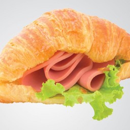 Croissant Turkey Bologna & Raclette ครัวซองต์โบโลญน่า