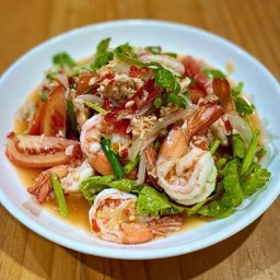ยำกุ้งสด