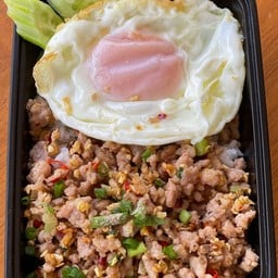 ข้าวคั่วพริกเกลือ(ไม่รวมไข่)