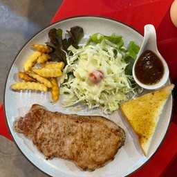 สเต็กหมูบาบีคิว