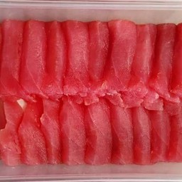 ทูน่าเกรดพรีเมี่ยมแล่ซาซิมิพร้อมทาน