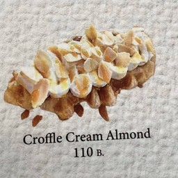 Croffle Cream Almond