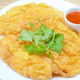 Shrimp Omelette As a Side Dish