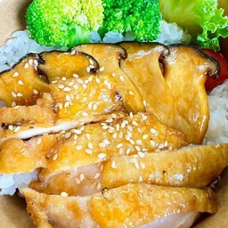 ข้าวหน้าเห็ดออรินจิเทอริยากิ