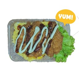 ไก่ทอดทงคัตสึ(ราดข้าว)