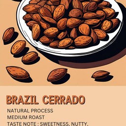 Brazil Cerrado (คั่วกลาง)