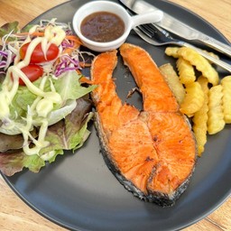 สเต็กแซลมอล