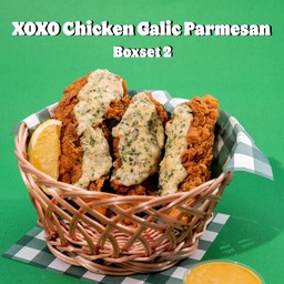 Xoxo Chicken Galic Parmesan Boxset 2