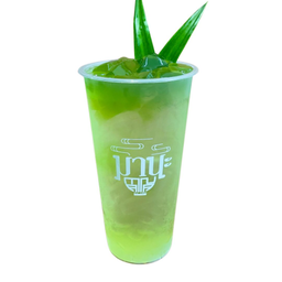 น้ำใบเตยวุ้นมะพร้าววุ้นกบ