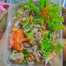 ยำวุ้นเส้นหมูสับ