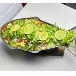 Steamed Squid with Lime