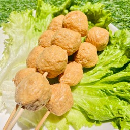ลูกชิ้นกุ้ง ทอด