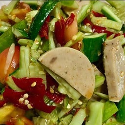 ตำแตง+หมูยอ