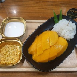 ข้าวเหนียวมะม่วงน้ำดอกไม้ (Mango Sticky Rice)