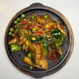 Stir-fried Spicy Snakehead Fish