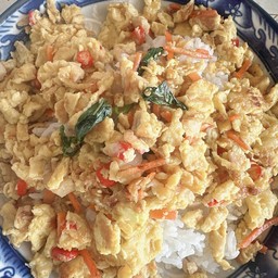 ข้าวไข่คั่ว อร่อยมากบอกเลย 1ฟอง