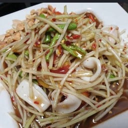 ตำหมึกกล้วย