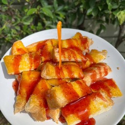 ปังแผ่น สตอเบอร์รี่