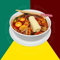 หมาล่าทั่ง ผสมซุปกระดูกหมู (มีเส้น) หม่าล่า