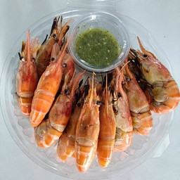 กุ้งเผา ไซส์ L