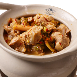 ต้มแซ่บกระดูกอ่อนหม้อไฟ