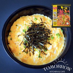 (นิสชิน) มาม่าเกาหลี + ไข่ข้น