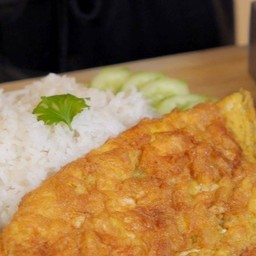 ข้าวไข่เจียวหมูสับ