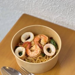 Augusto by Gusto Bangna (มาม่า พาสต้า รามยอน ข้าว กุ้งดอง แซลมอนดอง)