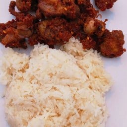 อาฉีไก่ทอดหาดใหญ่ ตลาดพรชัย